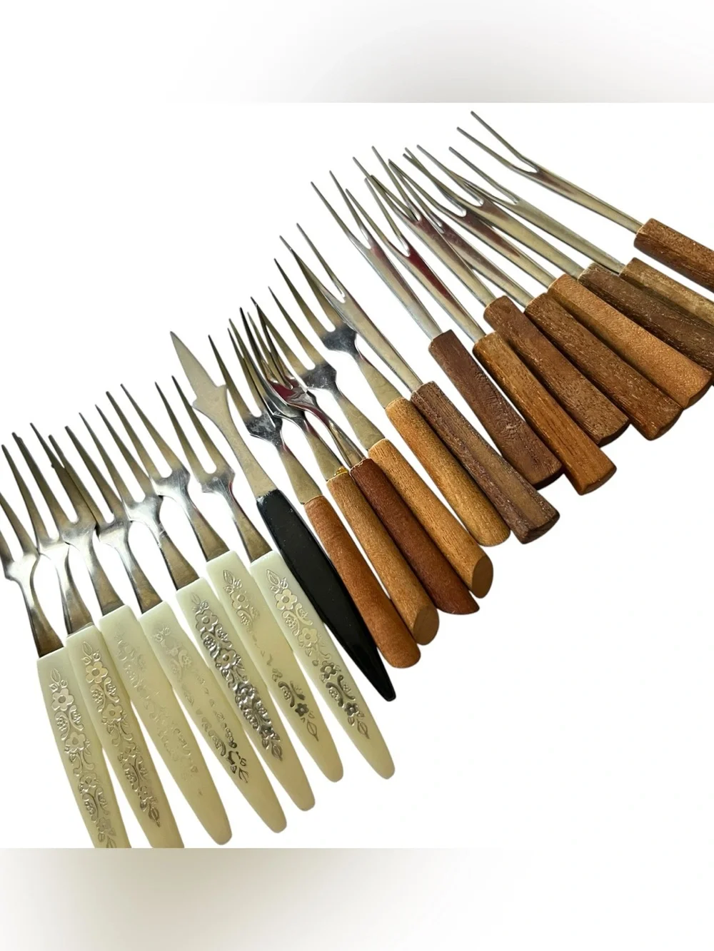 Vintage MCM Cocktail Forks